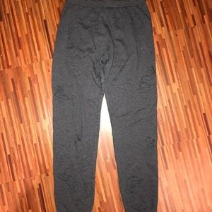Women’s Distressed Joggers- NEVER WORN